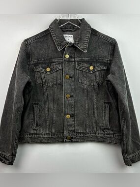 Love in Faith Black Jeans Jacket